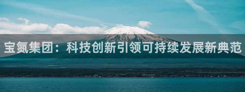 球盟会黑款吗是真的吗：宝氮集团：科技创新引领可持续发展新典范