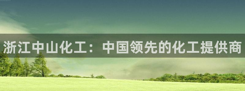 球盟会几点玩合适：浙江中山化工：中国领先的化工提供商
