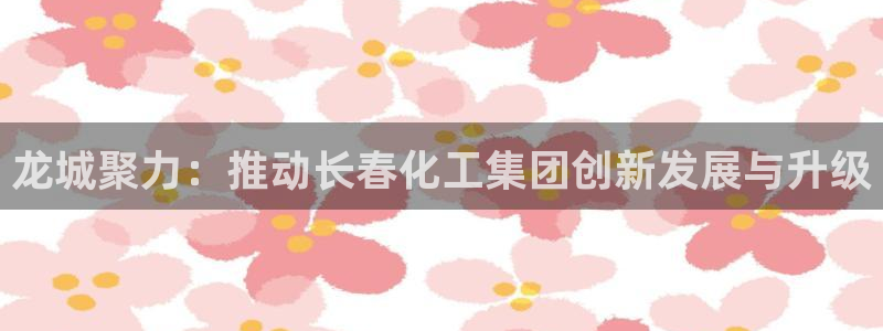 球盟会进不去吗：龙城聚力：推动长春化工集团创新发展与升级