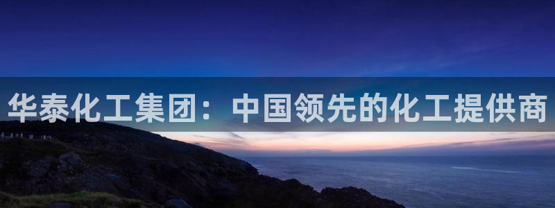 球盟会连接：华泰化工集团：中国领先的化工提供商
