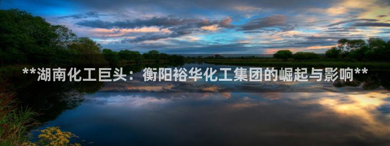 球盟会网页版登陆：**湖南化工巨头：衡阳裕华化工集团的崛起与