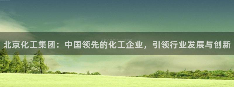球盟会登录平台：北京化工集团：中国领先的化工企业，引领行业发