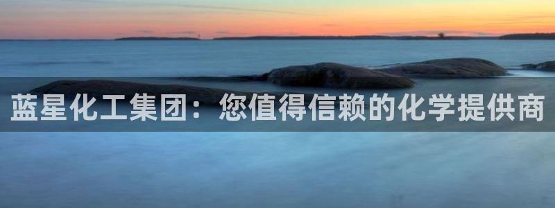 球盟会封禁：蓝星化工集团：您值得信赖的化学提供商