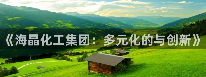 球盟会和中欧会的区别：《海晶化工集团：多元化的与创新》