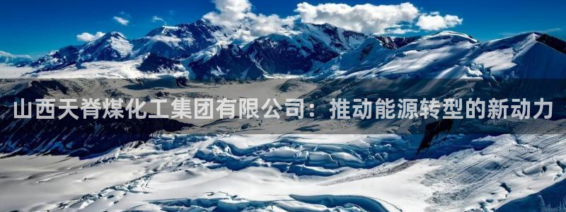 球盟会(中国)官方网站：山西天脊煤化工集团有限公司：推动能源